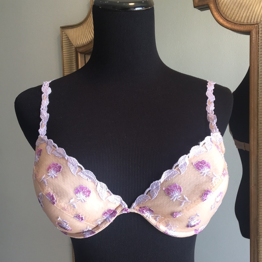 New* Parisa by Amir Lavender floral Bra